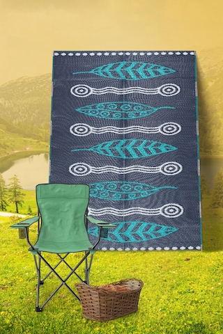 Konfor Halı Savana 8809 Plaj Kamp Piknik Bahçe Halısı Balkon Teras Hasır Mat Savan Halı