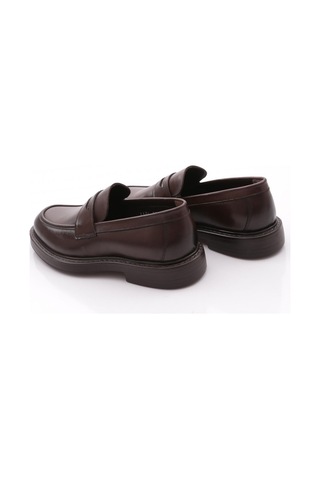 Dgn 2583 Erkek Loafer Ayakkabı Kahve Antik