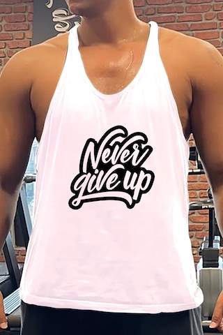 Bluu Punever Gym Fitness Tank Top Sporcu Atleti