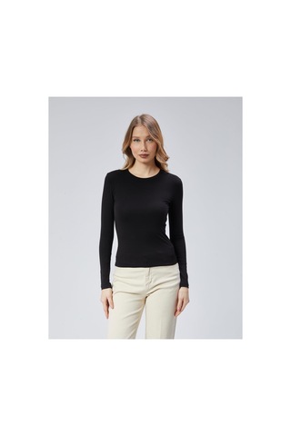 Virago 2'li Soft Cotton Yuvarlak Yaka Uzun Kol Bluz/body 1 Siyah 1 Beyaz Siyah Beyaz - 687138395 Siyah Beyaz - 687138395 Siyah Beyaz