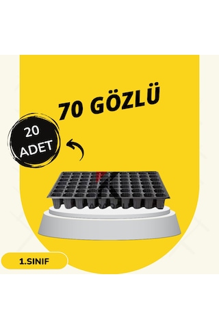 Viyol 20 Adet 70 Göz Fide Viyolü Fidan Altlığı Tohum