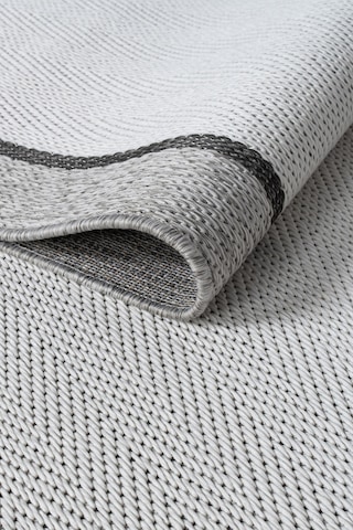 Venüs Sisal Antrasit Modern Dokuma Kilim Hasır Halı 513beyaz - Gri