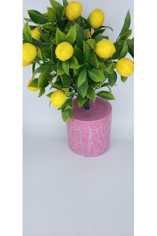 Yapay Limon Ağacı Pembe Çatlatma