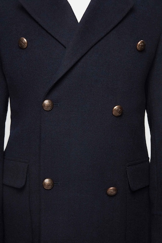 D's Damat Ds Damat Regular Fit Lacivert Balıksırtı Palto 3hf0877300021 Lacivert