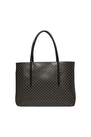 Emblem Aop Small Tote Kadın Siyah Çanta-9167 Siyah