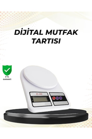 Taşınabilir Dijital Terazi - Çift Ölçü Birimi Destekli