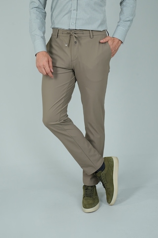 Bisse Bej Jagger Lastikli Rahat Spor Erkek Pantolon Pns24k24005 D07 Bej