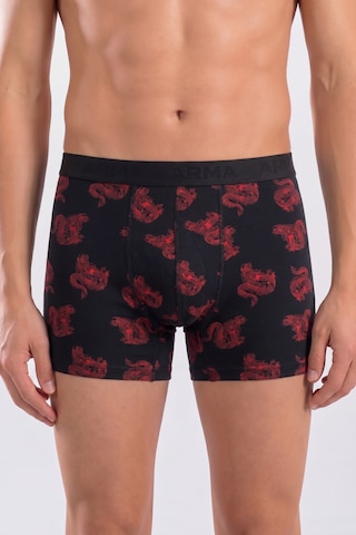 Arma Yıldız Erkek Desenli Boxer 10'lu Paket Pamuklu Likralı Yumuşak Ve Esnek Kumaş DESENLİ
