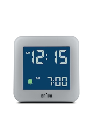 Braun Bc09g Gri Dijital Alarmlı Masa Saati Brn.bc09g