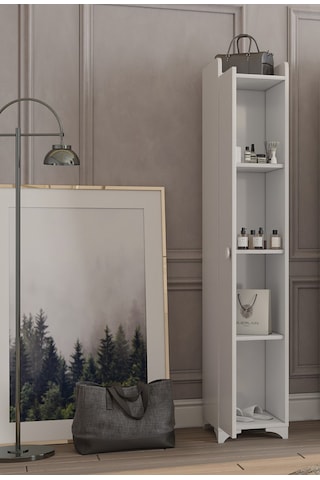 Patiko Swing Bdlp 047 Tek Kapılı Çok Amaçlı Dolap Beyaz