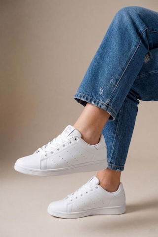 Pisagor Cool Ursula Unisex Sneakers Spor Ayakkabı Beyaz