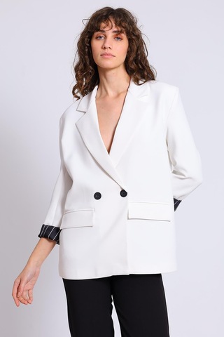 Atlas Ceket-beyaz Beyaz