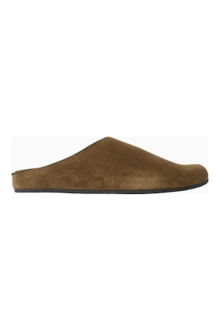 Camp Jeffrey Campbell Kadın Süet Slip-on Sabo Terlik, Rahat Günlük Ve Şık Tasarım Haki 38