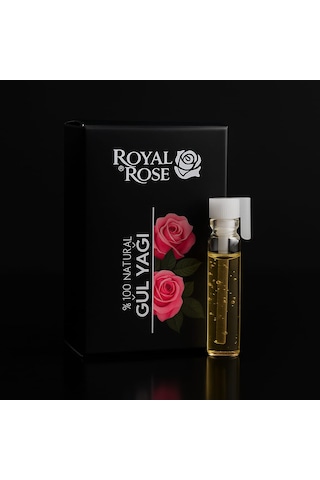 Royal Rose Doğal Gül Yağı 1 ML