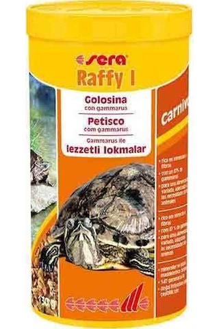 Sera Raffy I Gammarus Kaplumbağa Yemi 1000 Ml / 130 Gr