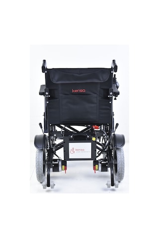 K-200 40km Menzil Uzaktan Kumandalı Akülü Tekerlekli Sandalye 2x250w 120 Kg Taşıma Lityum Batarya