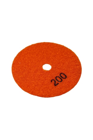 6552 Granit Mermer Taş Parlatma Polisaj Ped 100 Mm - 200 Kum