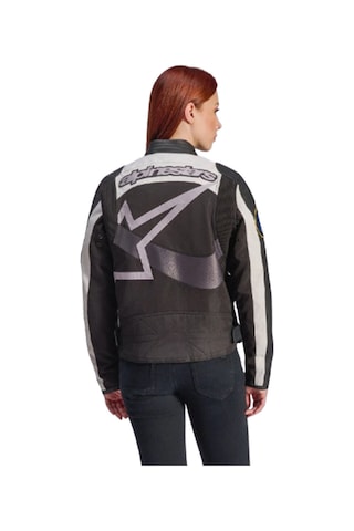 Alpinestars Idles Korumalı Kadın Motosiklet Montu Siyah Beyaz Kırmızı