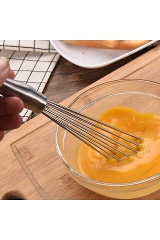 Porsima Çırpıcı - Paslanmaz Çelik Çırpıcı - Çırpma Teli Gri
