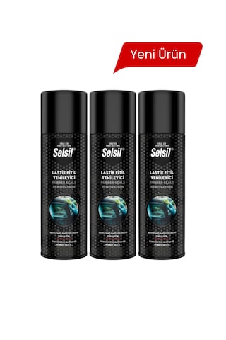 3x Lastik Fitil Yenileme Spreyi 1 Adet 3x Lastik Fitil Yenileme Spreyi 1 Adet