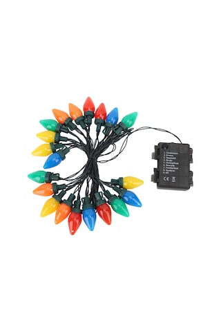 Youtek C9 Çilek Desenli Led Işık Zinciri, 5m 20 Işık, Su Geçirmez, 8 Mod, Kumanda Kontrollü, Noel Ve Dekorasyon Kullanıma Uygun Diğer