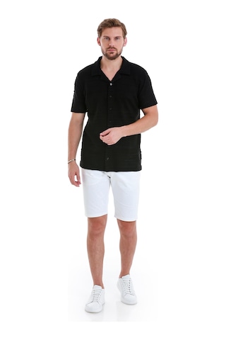 Hatemoğlu Siyah Regular Fit Düz Polo Yaka Tişört 35362024c015 002 Siyah