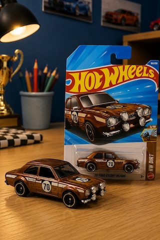 Hot Wheels 70 Ford Escort Rs1600 - Hw Dirt Özel Seri Metal Oyuncak Araba Çok Renkli