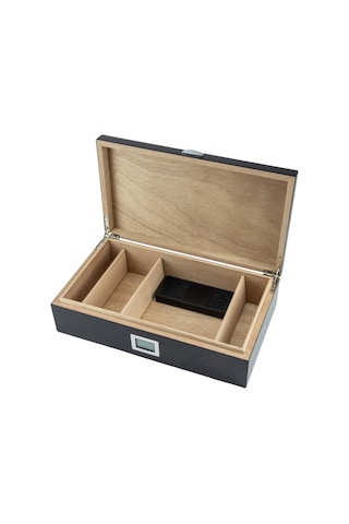Hauser Siyah Baskı Humidor 561371