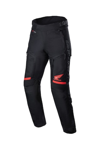 Alpinestars Honda Bogota Pro Drystar Korumalı Motosiklet Pantolonu Siyah Kırmızı