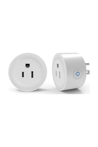 Mufunye Tuya Wifi Akıllı Prizi Abd Standartı, Uzak Kumanda, Ses Kontrolü, Zamanlama Ve Enerji Ölçümü Özelliğiyle 10a