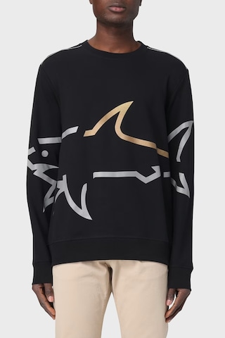 Paul & Shark Erkek Sweat 24411881 011 Siyah Siyah