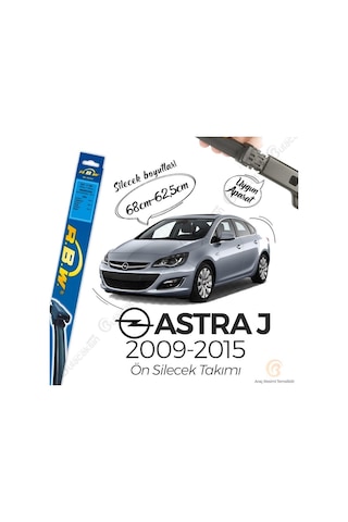 Opel Astra J HB Muz Silecek Takımı (2009-2015) RBW