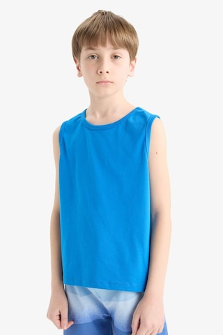 Defacto Erkek Çocuk Bisiklet Yaka Atlet F0693a825hsbe64 Mavi