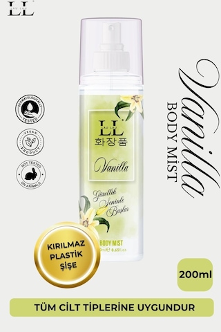 Lau Lau Vanilla Vücut Spreyi 200 ML