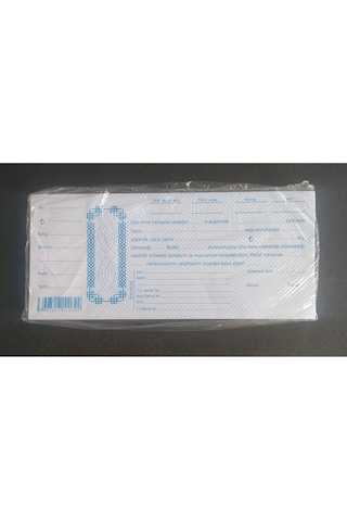 Bono - Senet Koçanı 100'lü 2 Paket