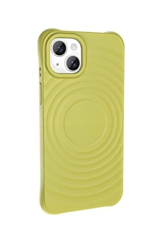 Apple Uyumlu iPhone 14 Plus M-safe Şarj Özellikli Airbagli Mat Görünümlü Zore Hepi Kapak Yeşil