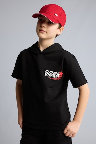 Defacto Sweatshirt Kumaşı 2li Takım Erkek Çocuk H0327a826smbk81 Siyah-bk81