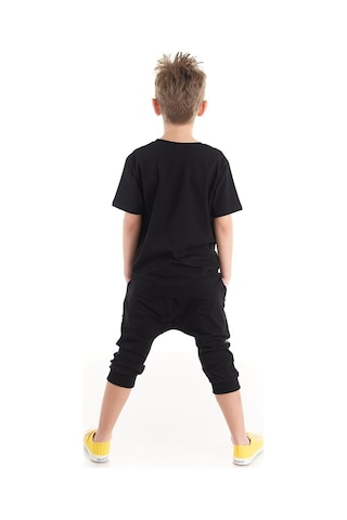 Denokids Mushi Basket Topu Erkek Çocuk T-Shirt Kapri Takım Çok Renkli