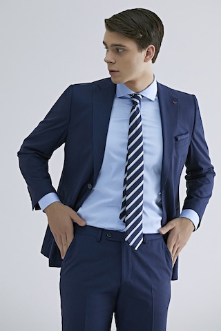 D's Damat Ds Damat Comfort Fit Saks Mavi Düz Travel Takim Elbise 1he05ob35604m Saks Mavi
