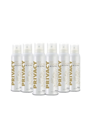 Privacy Woman Gold Sensation Kadın Deodorant 6 x 150 ML