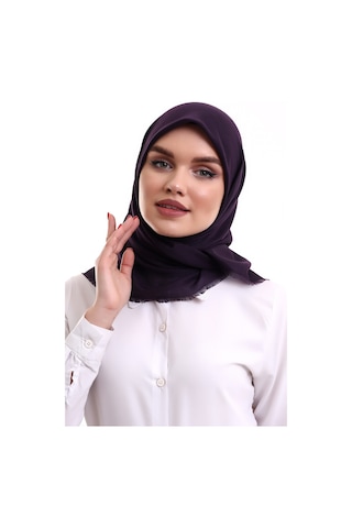 Pamuklu Pano Düz Desensiz Örtü Mor