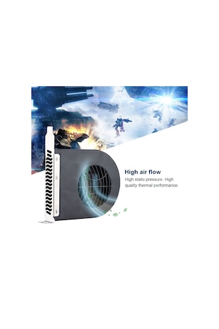 Kangvka Pcı Slot Masaüstü Bilgisayar Kasa Fanı - Yüksek Hava Akışı Ve Statik Basınçlı, Ekran Kartı Ve Genişletme Kartı Soğutma, Kolay Kurulum