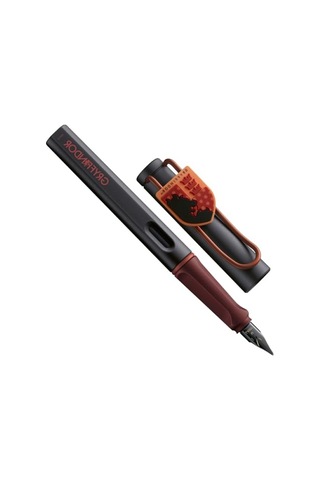 Ergonomik Gryffindor Renkli Dolma Kalem, Metal Klipsli Ve M Uç 165-Koyu Yeşil
