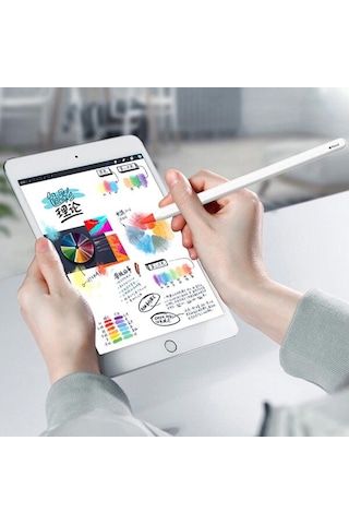 Ally iOS Uyumlu Pencil Için 8 Karışık Renk Sessiz Silikon Uç (312404301)