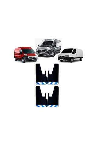Fiat Ducato Mavi-beyaz Fosforlu 4'lü Paçalık Çamurluk Tozluk Fıa0fx02703