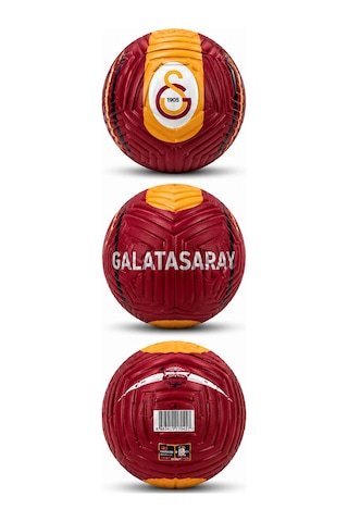 Galatasaray Futbol Topu Orjinal Maç Topu No:5 Kırmızı