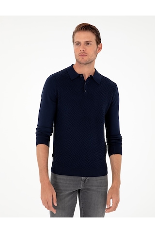 Pierre Cardin Erkek Lacivert Kazak /triko 50300521-vr033 Lacivert