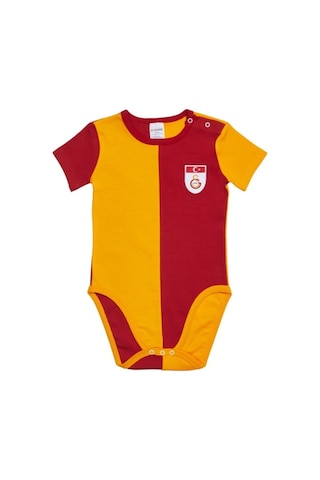 Gsstore Galatasaray Bebek Metin Oktay  Forma Zıbın Sarı - Kırmızı