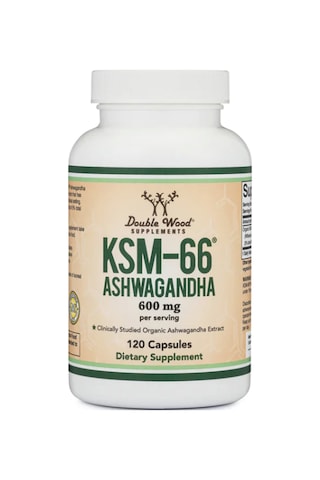 Double Wood Ksm-66 600mg 120 Capsul.usa. Aromasız