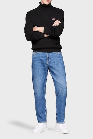Tommy Jeans Erkek Kazak Dm0dm19434 Bds Siyah Siyah